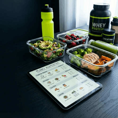 Plano alimentar e refeições preparadas